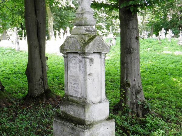 Stary , zabytkowy cmentarz greckokatolicki w Radrużu. Krzyże i figury  nagrobne wykonane przez artystów - kamieniarzy ze Starego Brusna . Wsi tamtej nie ma , lu