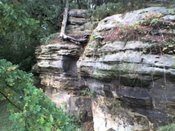 Odkrycie geologiczne tzw. Skałki