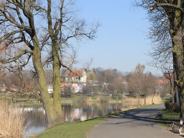 Gniezno,Jezioro Jelonek [ Wenecja].