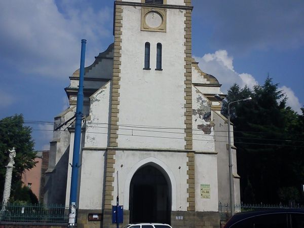 Mysłowice-kościół pod wezwaniem Narodzenia Najświętszej Marii Panny.