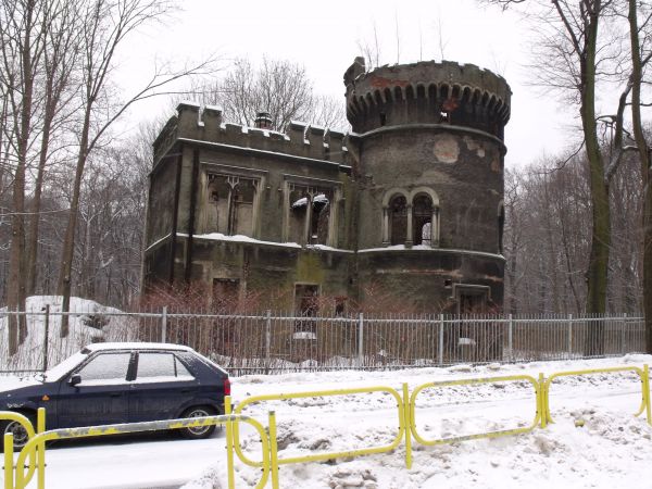 Ruiny zamku w Miechowicach