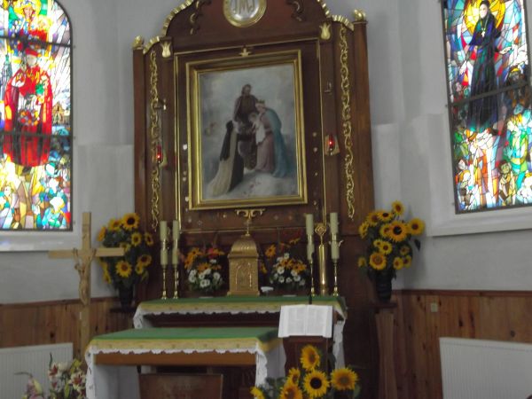 Wewnątrz klasztoru..kaplica