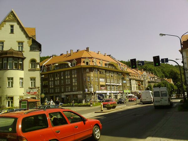 Wałbrzych. Plac Grunwaldzki.
