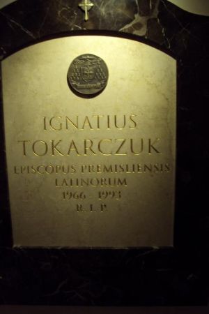 pod posadzką katedry odkryto pozostałości kamiennej rotundy romańskiej z 1-szej połowy XIII wieku, tam też dzisiaj pochówki zasłużonych dla Kościoła.