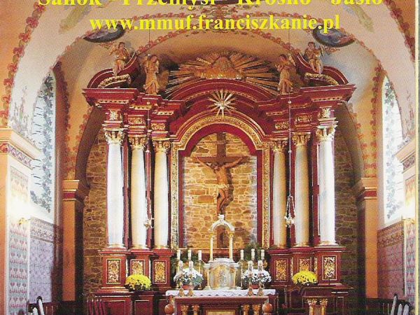ze zbiorów prywatnych: materiały promujące - z odrestaurowanym ołtarzem głównym franciszkańskiego kościoła.