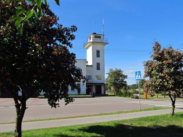 Centrum handlowe i zarazem centrum miasta przy drodze krajowej nr 22 (Gorzów - Elbląg).