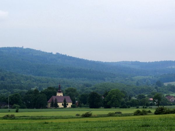 Widok na Góry Opawskie ...