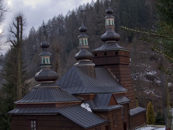 Milik-Drewniana cerkiew  pw. św. św. Kosmy i Damiana