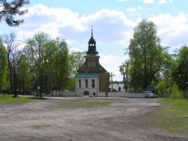 Kościół Św. Stanisława B.M. wzniesiony z fundacji Jana Jakuba Zamoyskiego w 1768r