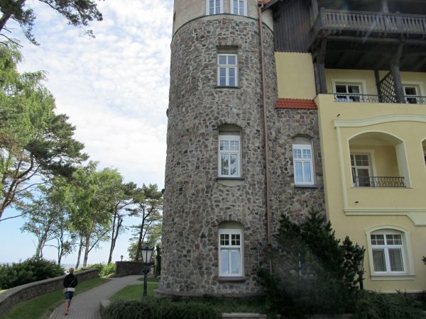 Były Zamek z początku XX w., obecnie Hotel Neptun