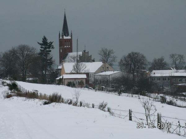 Wieża kościoła p.w. Nawiedzenia NMP