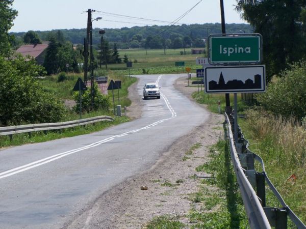 Wjazd od Nowego Brzeska