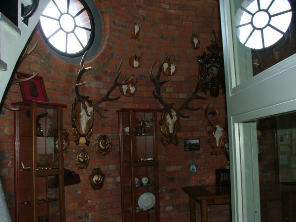 Jedno z pięter z wieży ciśnień,teraz woeży widokowej.