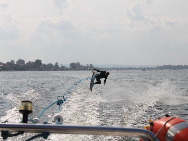 W Rewie na wakeboardzie:) oops ;)