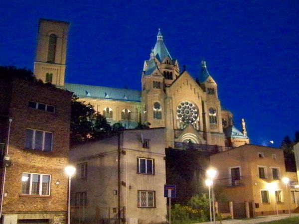 Czeladź by night.