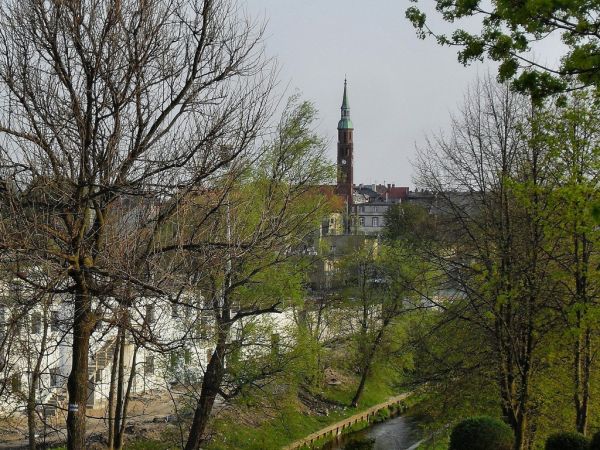 Widok z ulicy Mickiewicza