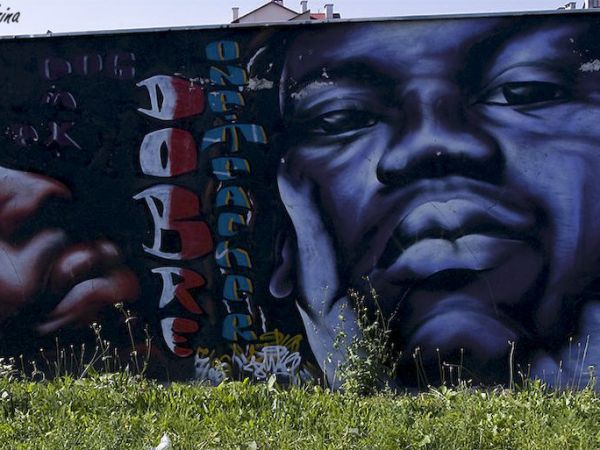 Nowosądeckie graffiti garażowe-Nowy Sącz