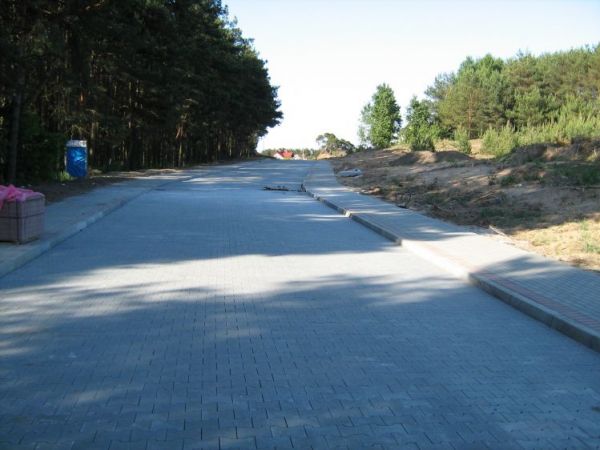 Ukończona ul. Leśna