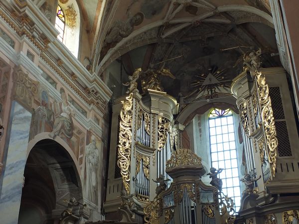 Kolegiata - chór i organy