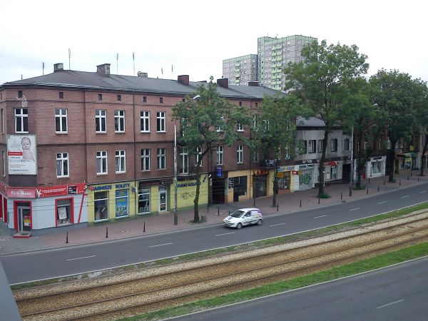 Dąbrowa Górnicza-Ulica Jana III Sobieskiego.