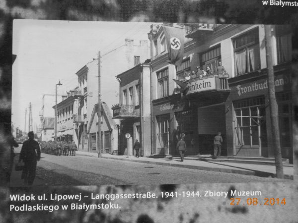 W czasie okupacji niemieckiej.