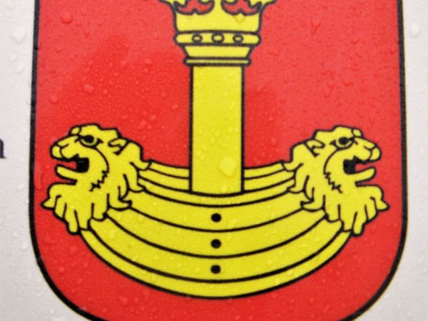 Herb miasta Łopienno.