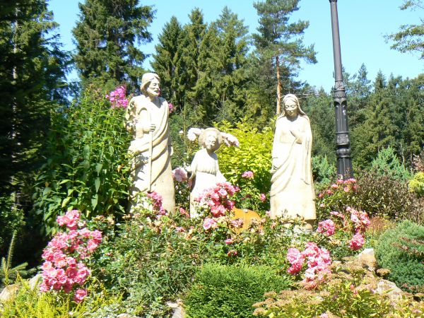 KOMAŃCZA-KLASZTOR NAZARETANEK MIEJSCE INTERNOWANIA KARDYNALA WYSZYNSKIEGO 55/56r.