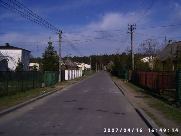 Czarniecka Góra - dawna ul. Słoneczna