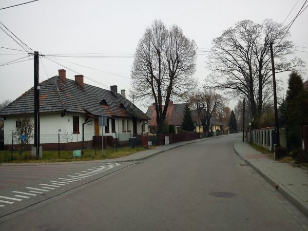 Katowice-Giszowiec. Ulica Kwiatowa.