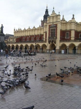 Krakowski rynek. Sukiennice.