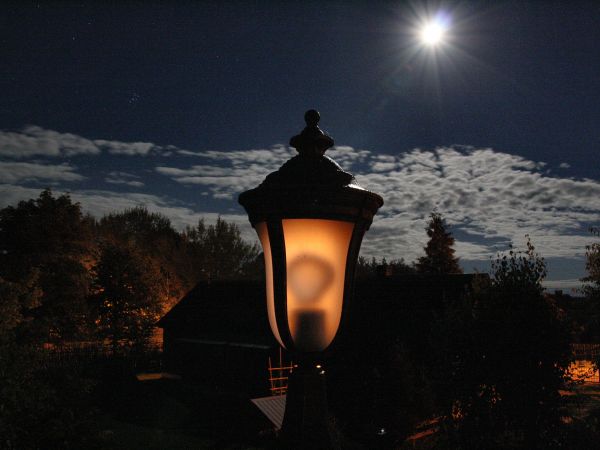 Wrześniowa noc na daczy