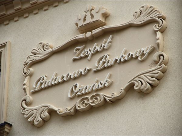 Zespół pałacowo - parkowy w Ożańsku.