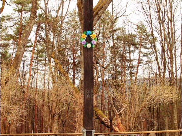 Drewniana cerkiew p.w. Wniebowstąpienia Pańskiego z 1659 r., usytuowana na wzgórzu Dębnik - Dubnyk (344 m n.p.m.), wznoszącym się ponad doliną Sanu.