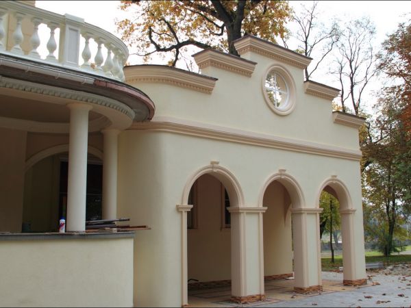 Zespół pałacowo - parkowy w Ożańsku.