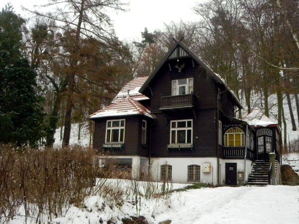 Gdansk - Oliwa ul. Abrahama "Chatka pod łosiem"