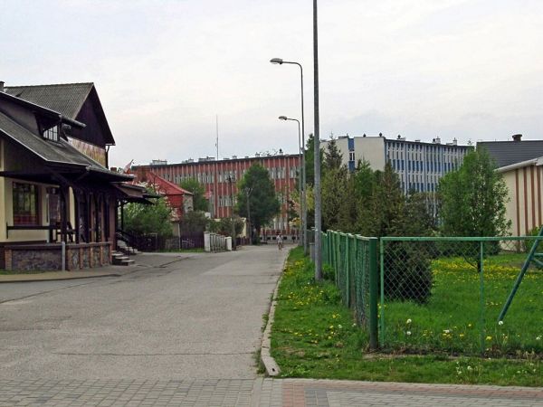 Uliczka przy kościele