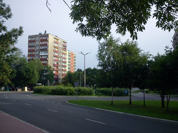 Dąbrowa Górnicza-Rondo Sybiraków.