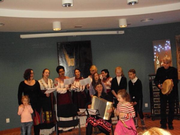 Zespół Pieśni Karpackiej WIDYMO, działający przy Związku Ukraińców w Sanoku.