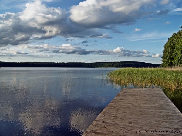 Jezioro, Borne Sulinowo autor: Magdalena Kucyrka