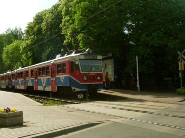 Kolejka WKD do Warszawy