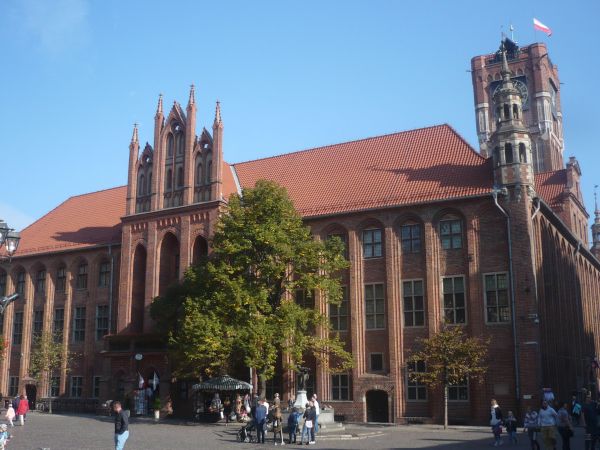 Najbardziej  znana budowla  Torunia Ratusz