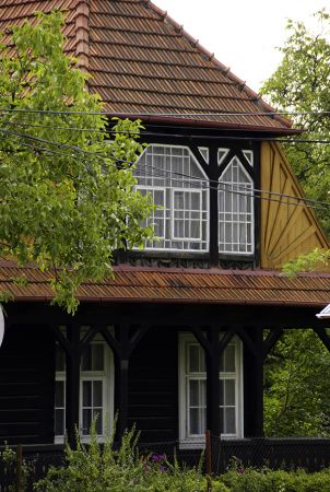 Leżajsk-drewniany domek