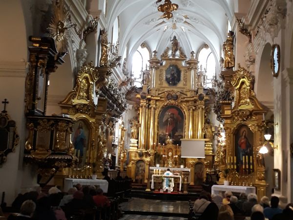 Wnętrze kościoła Sw.Floriana