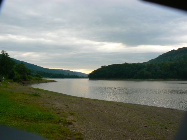 Zalew Klimkówka w Uściu Gorlickim.