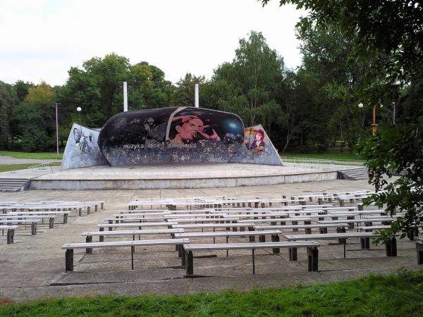 Amfiteatr w parku na Grabku