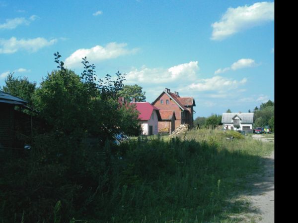 Zabudowania mieszkalne pracowników koleji
w Pomysku.