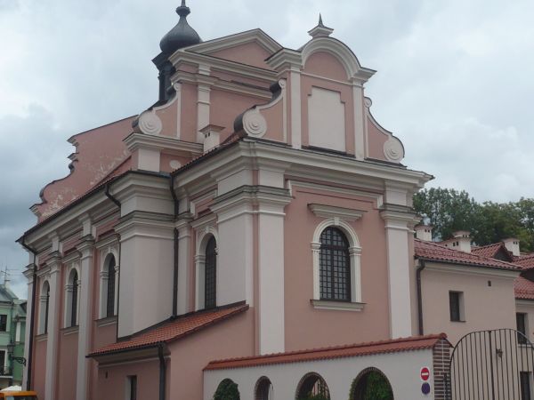 Kościół  św.Katarzyny  z 1686r projektu  Jana  Michała  Linka