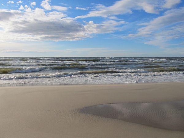 Plaża w Łebie