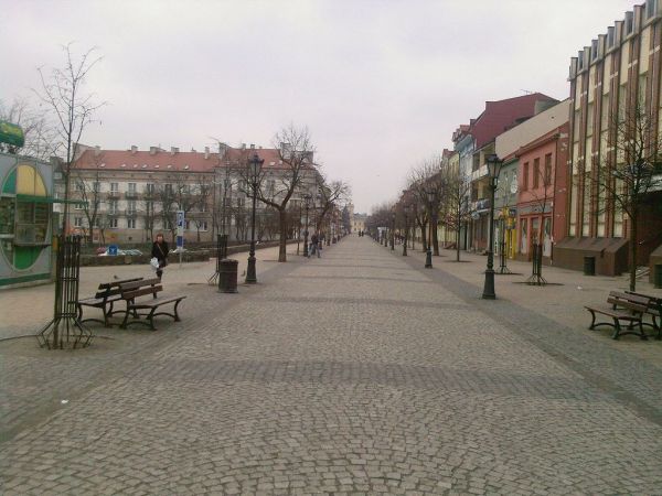 Kutno - Plac Wolności, ulica Królewska