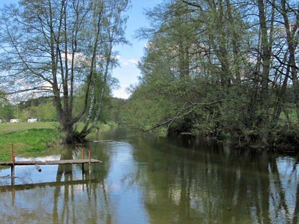 Kanał rzeki Wdy oraz teren nad nim położony